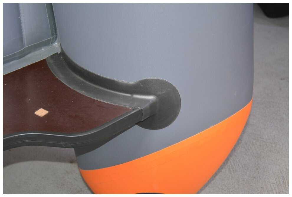 Boatsman НДНД лодка BT380A графитово-оранжевый фотография 5