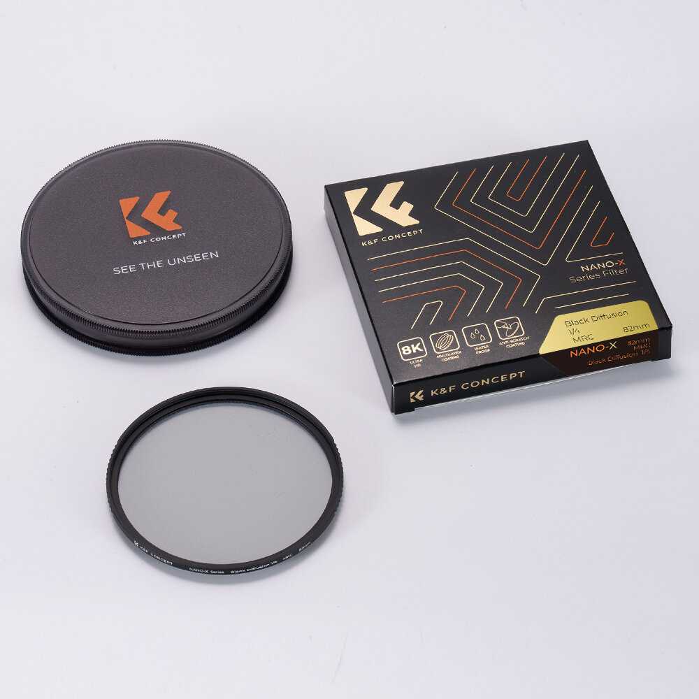 Светофильтр K&F Concept Nano-X MRC Black Mist Filter (49mm) фотография 7