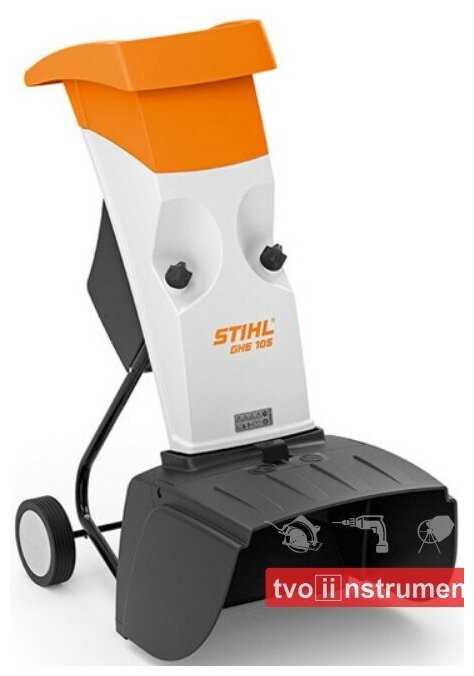 Измельчитель электрический STIHL GHE 105, 2200 Вт фотография 7