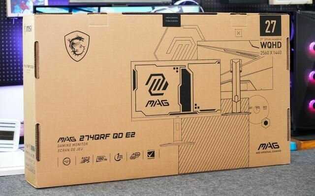 Монитор MSI MAG 274QRF QD E2 фотография 5