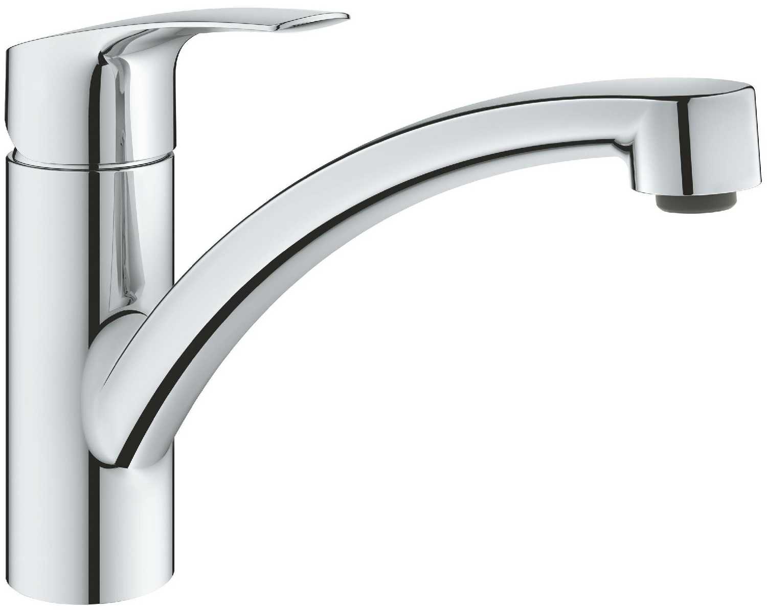 Смеситель для кухни GROHE Eurosmart 2021, низкий излив, хром (30260003)