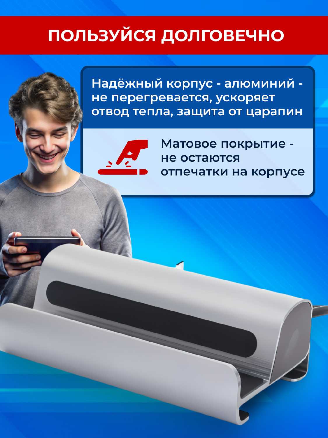 Док станция Steam Deck TAYMLUX HC-86A фотография 7