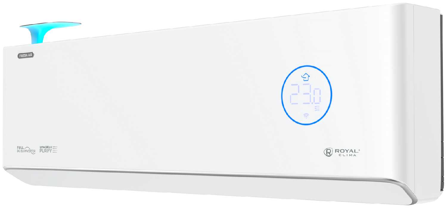 Сплит-система Royal Clima RCI-RF40HN Full DC EU Inverter + бризер фотография 8
