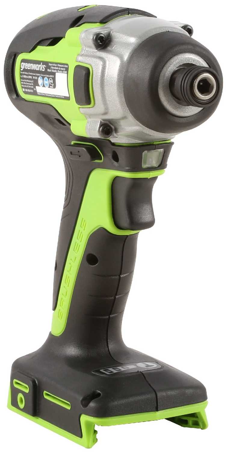 Аккумуляторная дрель-шуруповерт Greenworks GD24ID3 фотография 18
