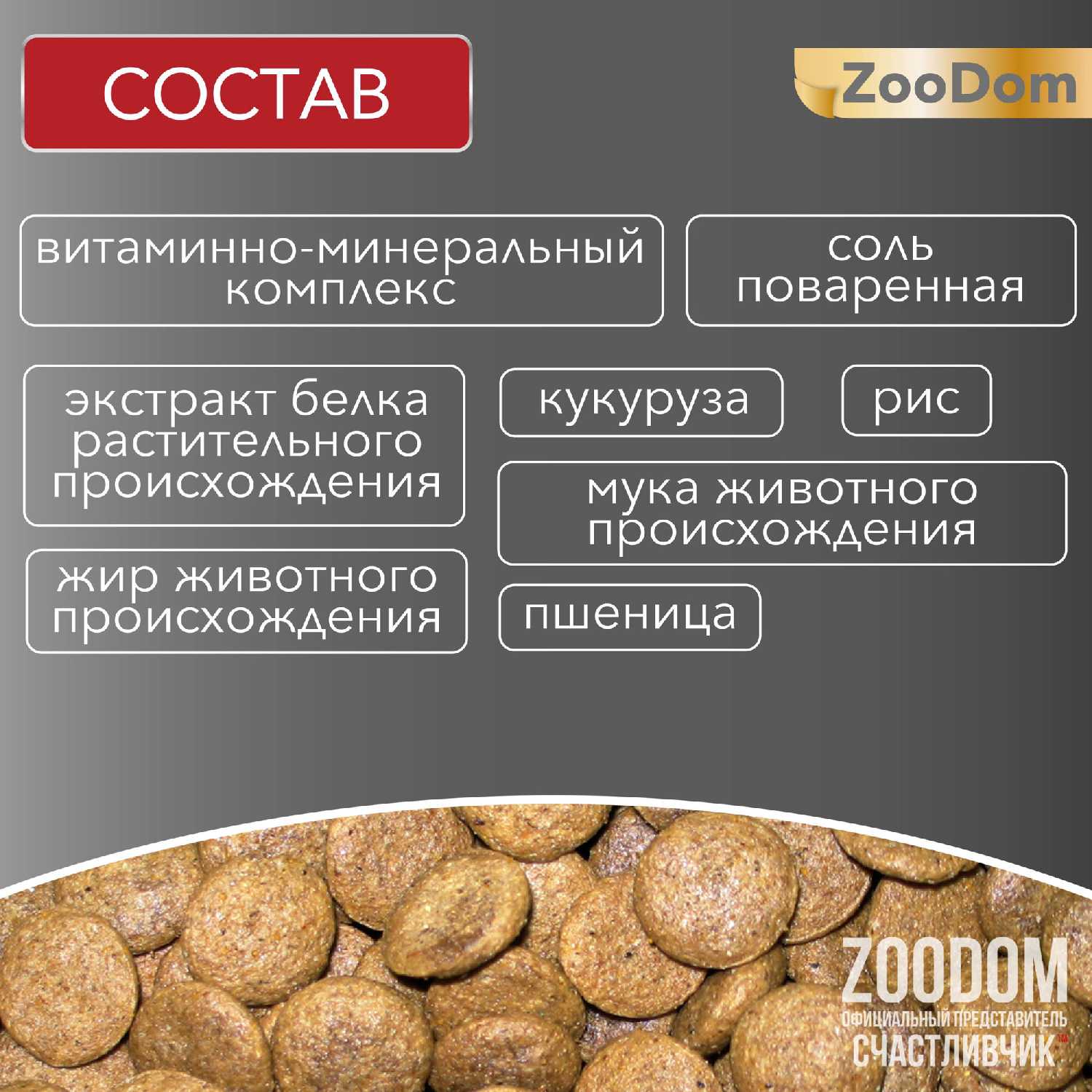 Корм для собак Счастливчик Мясное ассорти фотография 6