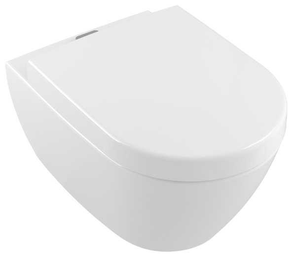Чаша унитаза подвесная Villeroy & Boch Subway 2.0 5614A101 с горизонтальным выпуском