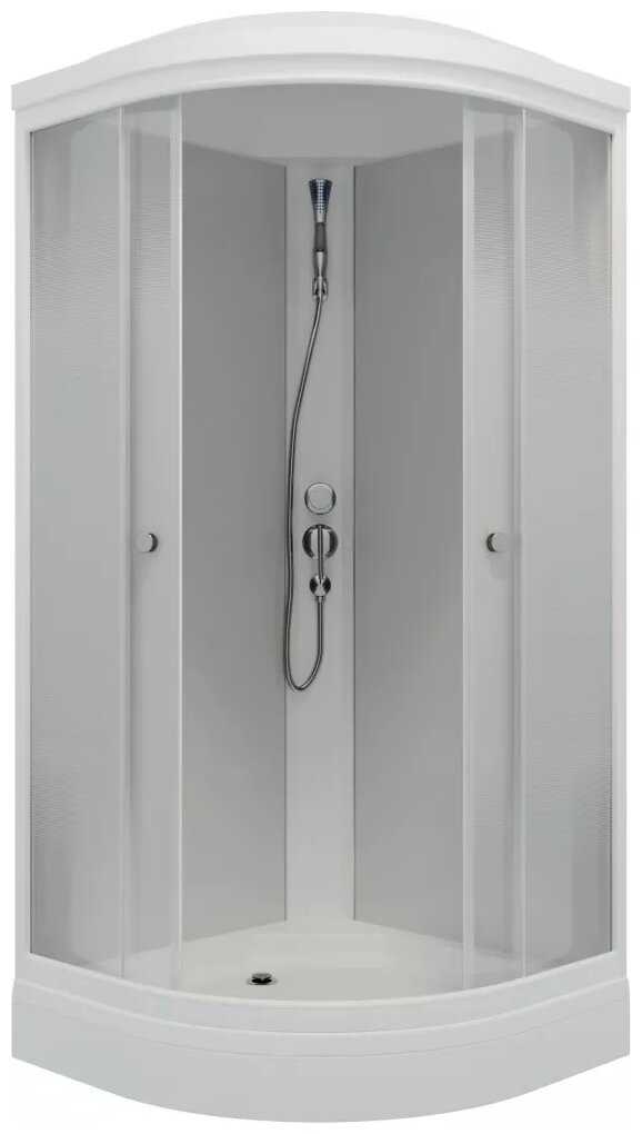 Душевая кабина Triton Лайт 90*90А (ДН4) низкий поддон 90см*90см фотография 1