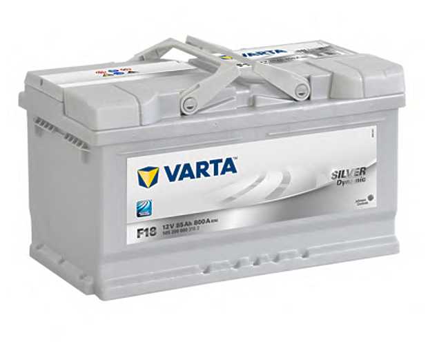 Автомобильный аккумулятор VARTA Silver Dynamic F18, 585 200 080 315х175х175 фотография 1