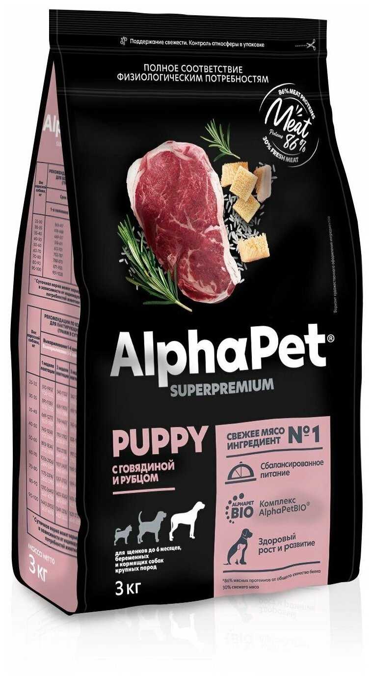 Сухой корм для собак AlphaPet Superpremium фотография 9
