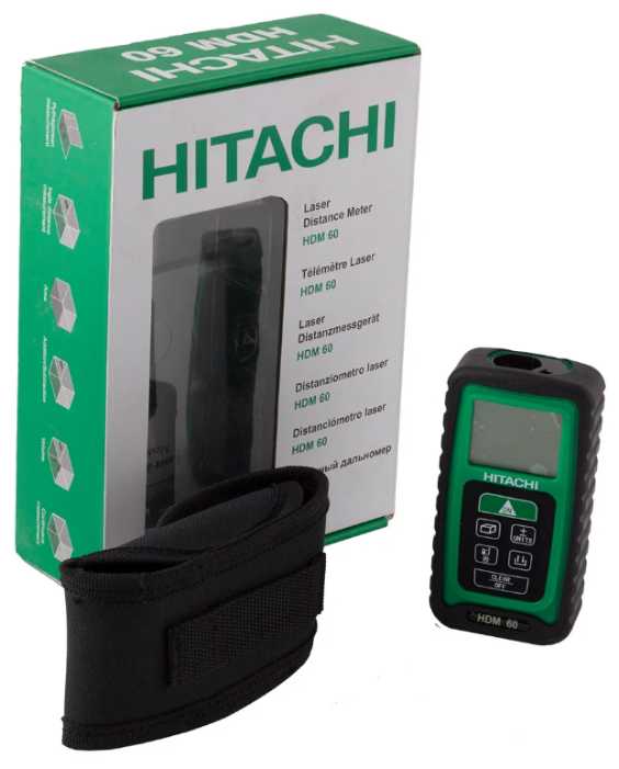 Лазерный дальномер Hitachi HDM 80 фотография 2
