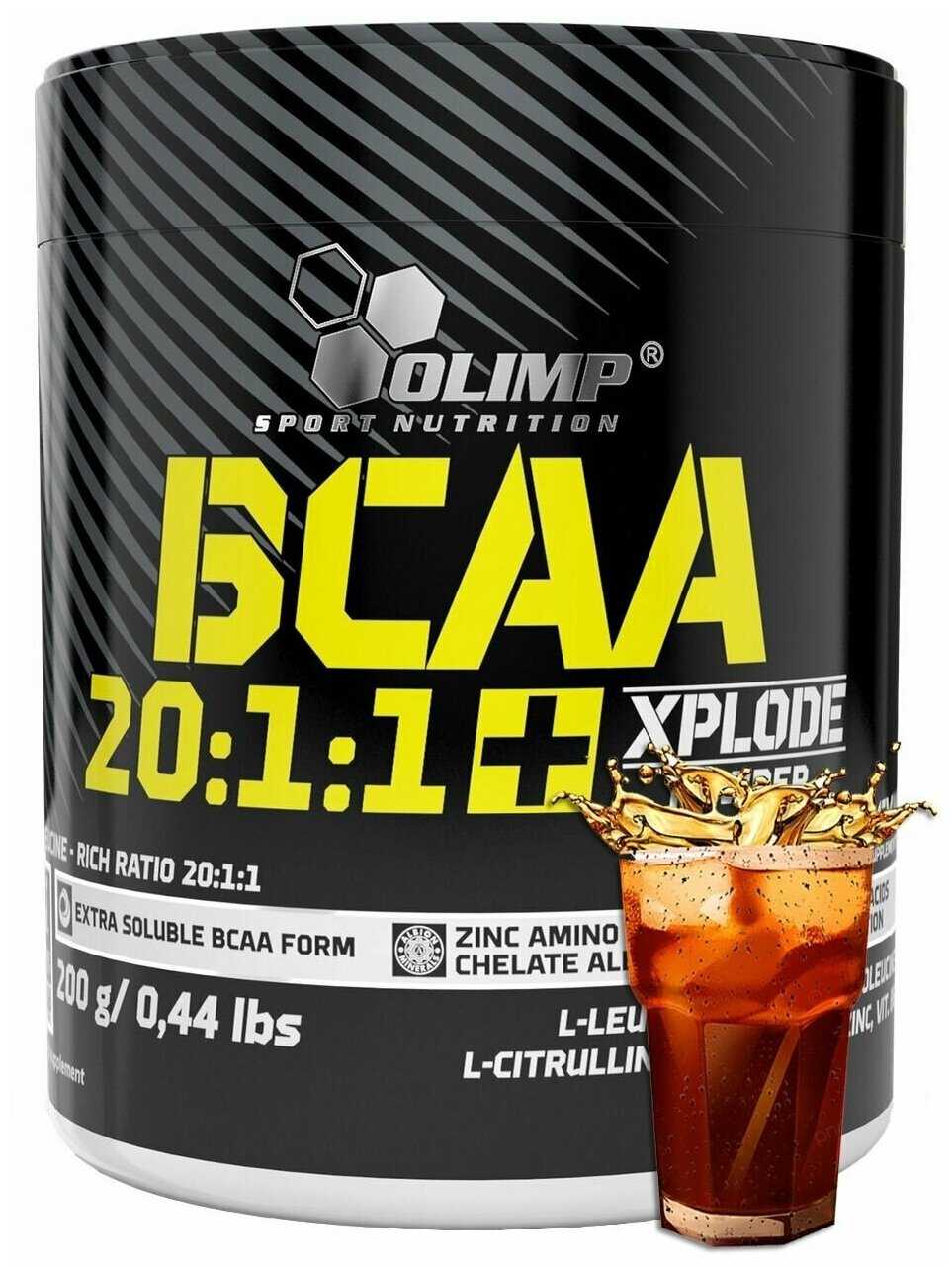 Аминокислота Olimp Sport Nutrition BCAA 20:1:1 Xplode powder фотография 6