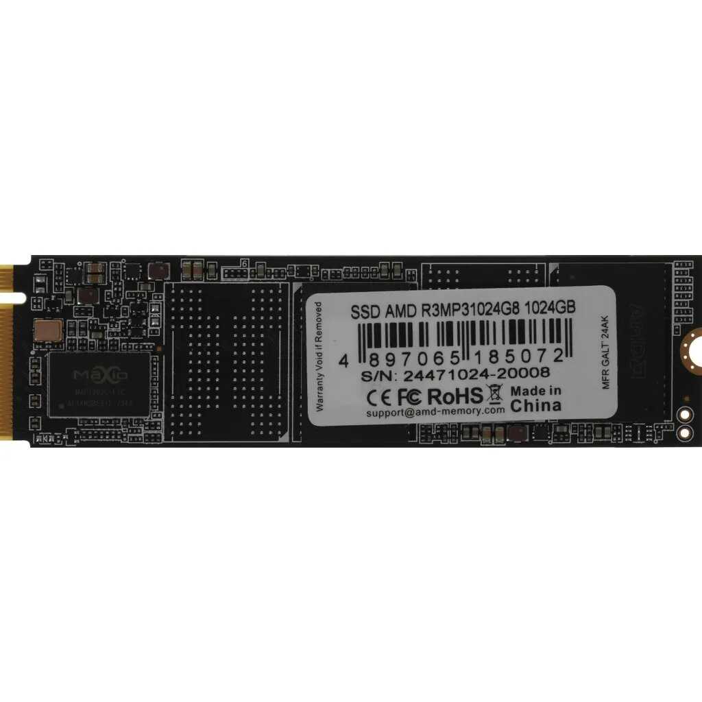 Твердотельный накопитель SSD AMD Radeon R3 Series [M.2 2280 1024GB] фотография 3