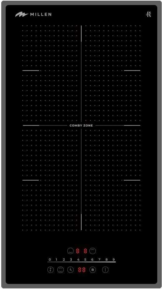 Варочная панель MILLEN MIH 302 BL фотография 3