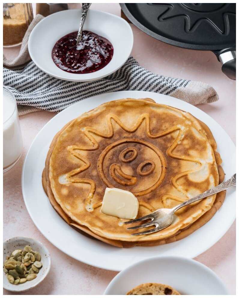 Сковорода блинная НЕВА МЕТАЛЛ ПОСУДА Солнце фотография 7