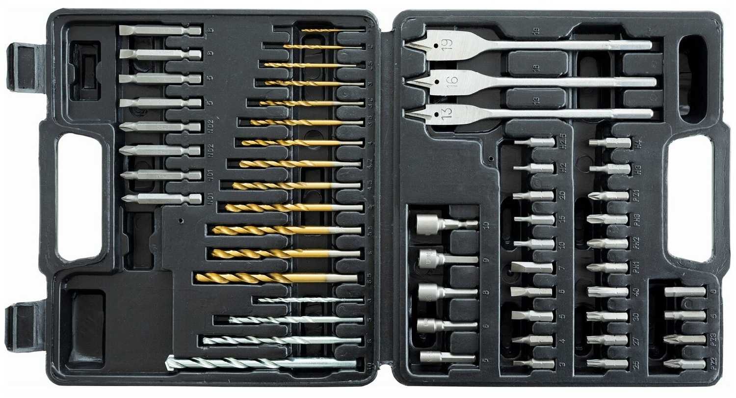 Дрель ударная LUX-TOOLS SBM-750-A Set фотография 1