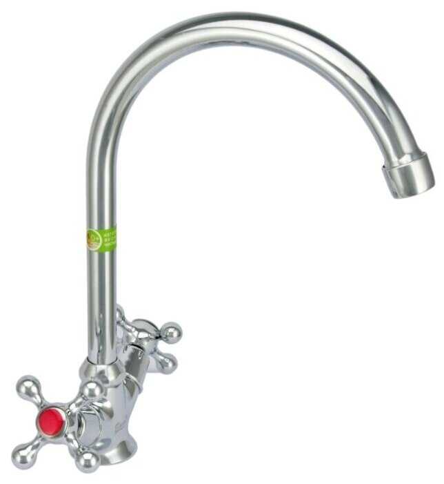 Смеситель для мойки с поворотным R- изливом Eleanti Opal 0402.899