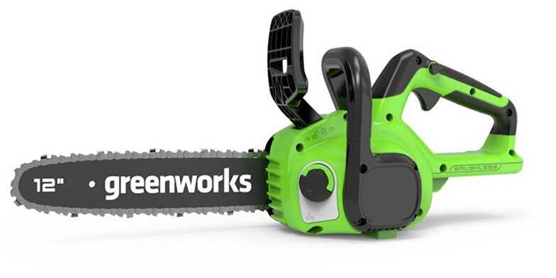 Пила цепная GreenWorks GD24CS30K4 фотография 1