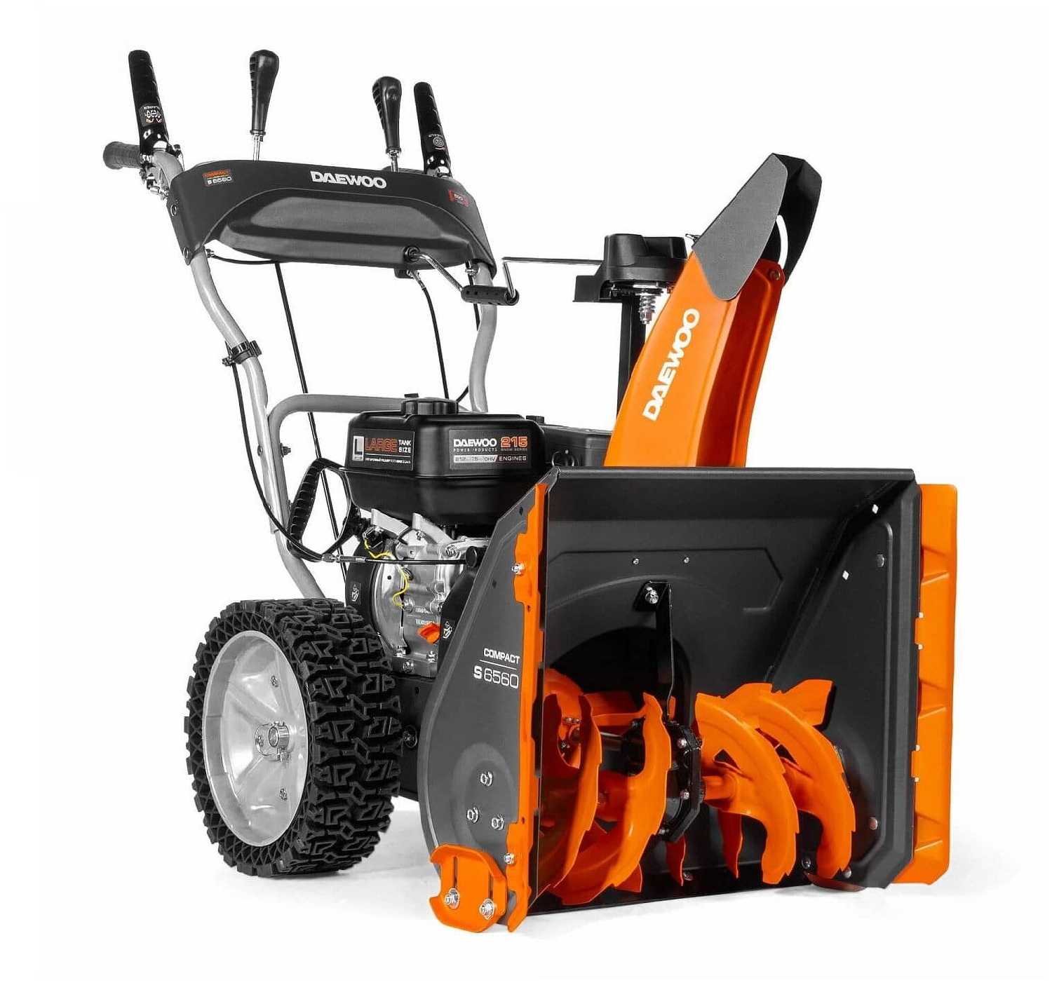 Снегоуборщик бензиновый Daewoo Power Products S 6560, 7.5 л.с. фотография 15