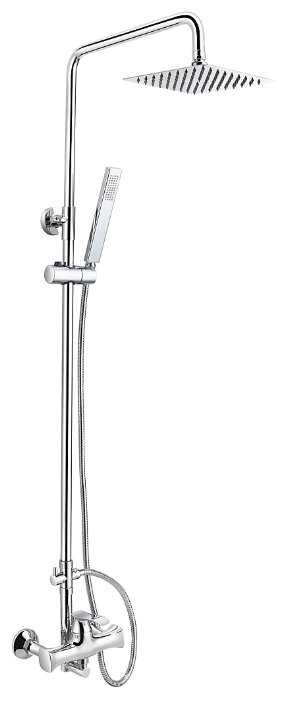 Душевая стойка BelBagno Trula TRU-DOC-CRM, хром