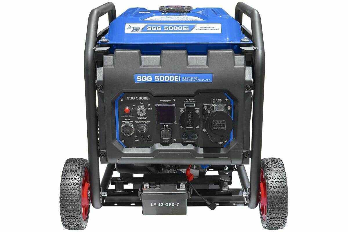 Бензиновый генератор ТСС SGG 4200Ei (60048) фотография 11