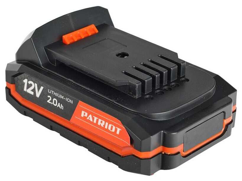Аккумулятор PATRIOT 180201120 Li-Ion 12 В 2 А·ч