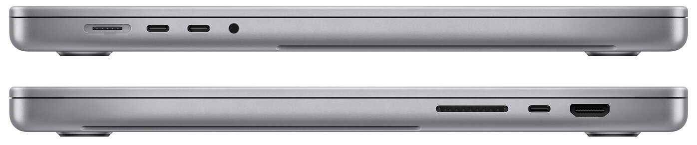 Ноутбук Apple Macbook Pro 16 Late 2021 (3456×2234, Apple M1 Pro, RAM 16 ГБ, SSD 1 ТБ, Apple graphics 16-core) фотография 4