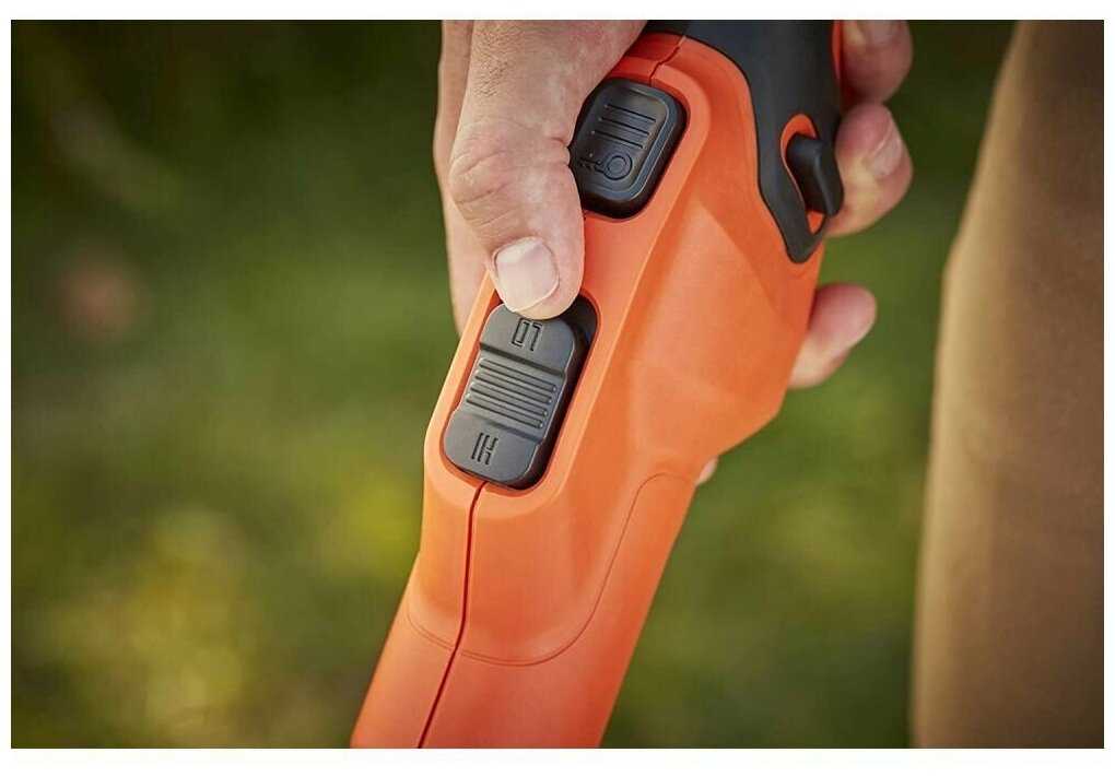 Триммер аккумуляторный 36 В, 33 см BLACK+DECKER BCSTE636L1, аккумулятор 2.5Ач и ЗУ фотография 8
