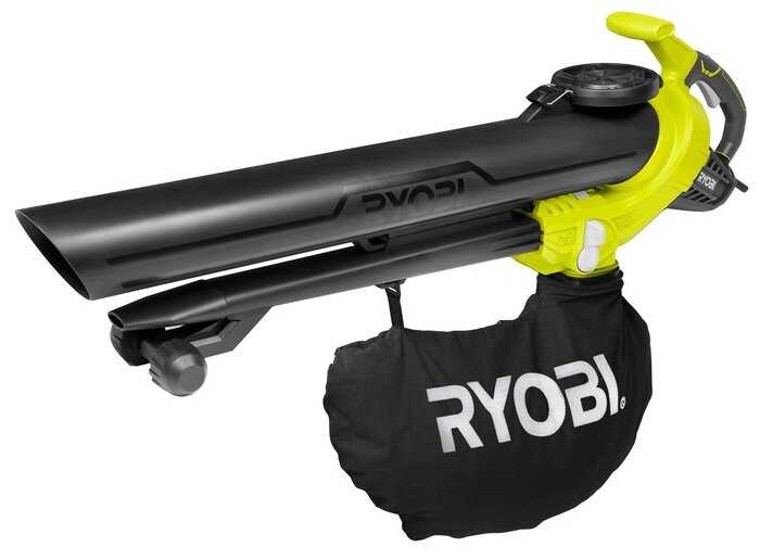 Электрический садовый пылесос RYOBI RBV3000CESV 3 кВт фотография 1