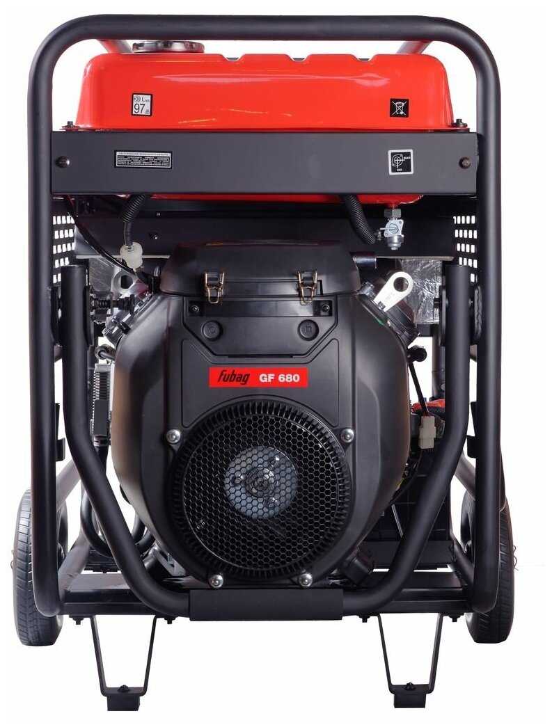 Бензиновый генератор Fubag BS 11000 DA ES фотография 4