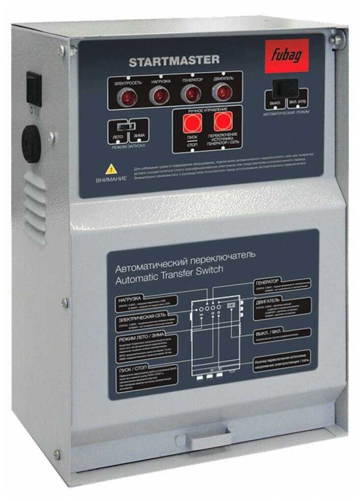 Бензиновый генератор Fubag BS 11000 DA ES фотография 5