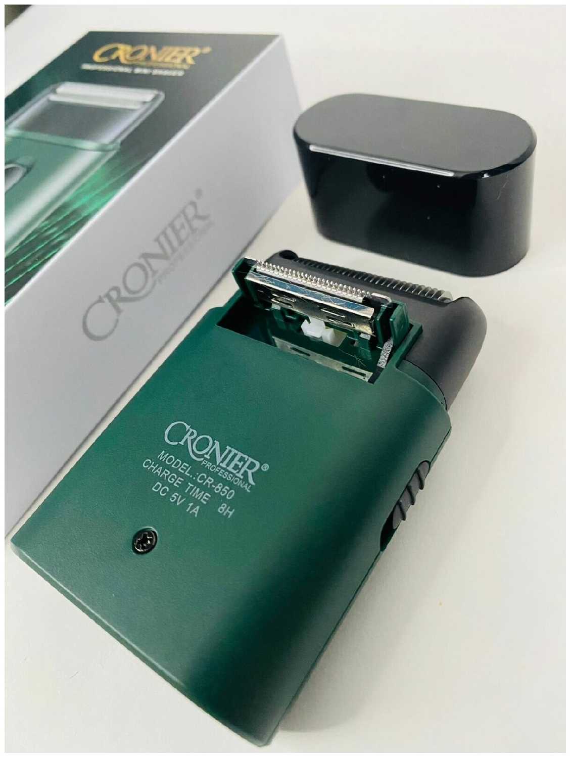 Электробритва Cronier Шейвер для стрижки и бритья CR-850 фотография 13