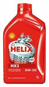 Минеральное моторное масло SHELL Helix HX3 5W-30