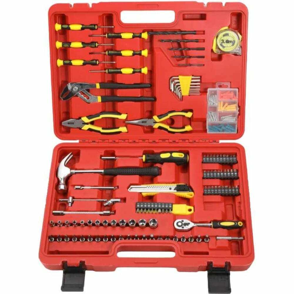 Набор инструментов GOODKING D-10176 [шестигранные ключи, отвертки, трещотка, торцевые головки, кейс] фотография 8