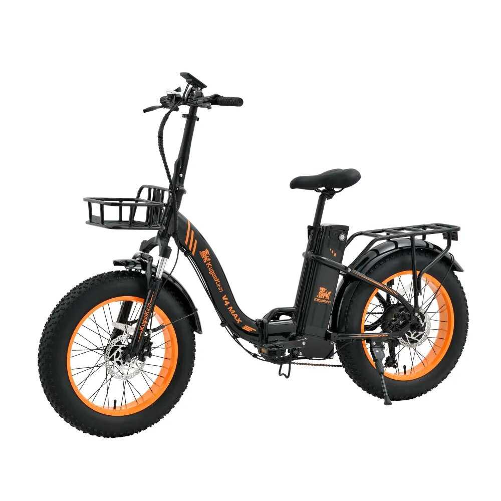 Электровелосипед Kugoo Kirin V4 Max (750W 48V 15.6Ah) фотография 2