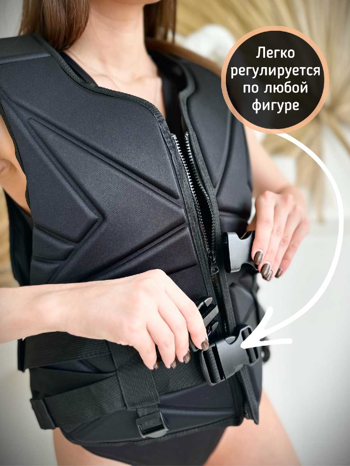 Жилет спасательный неопреновый Жилет спасательный неопреновый (размер L) фотография 3