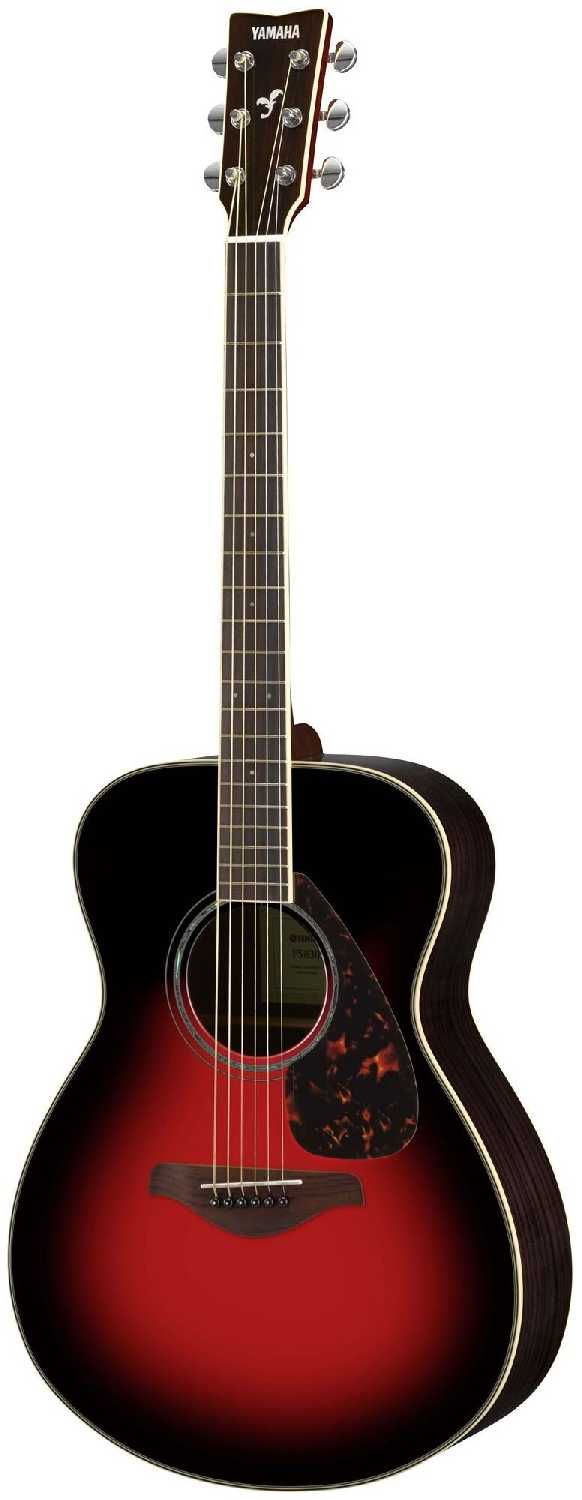 Классическая гитара YAMAHA FS830 Dusk Sun Red