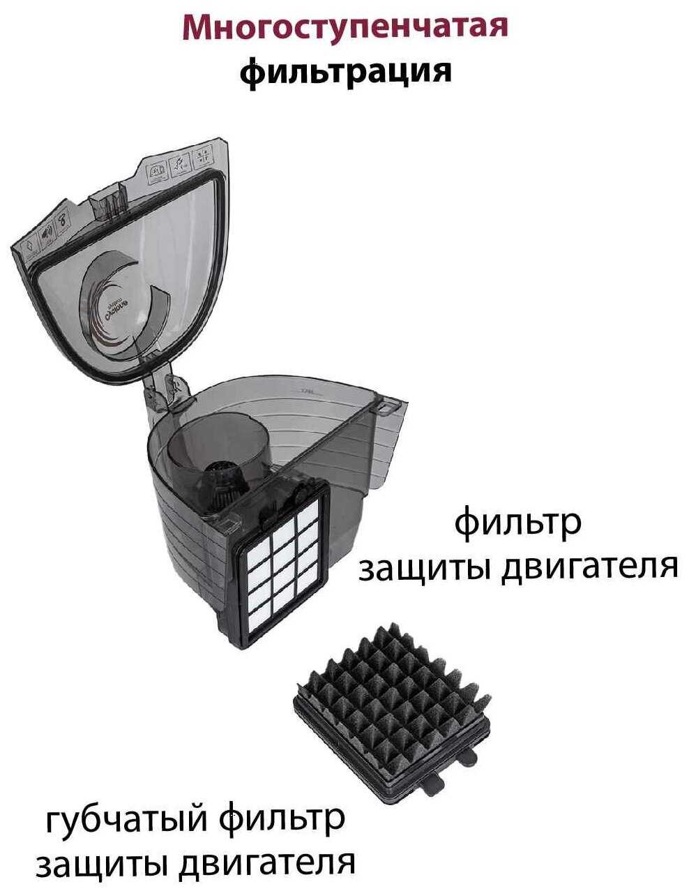 Пылесос бытовой Pioneer VC335C фотография 2