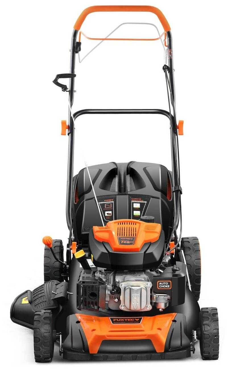 Газонокосилка бензиновая FUXTEC FX-RM5196SL 51 см, Самоходная, Мульчирующая фотография 2