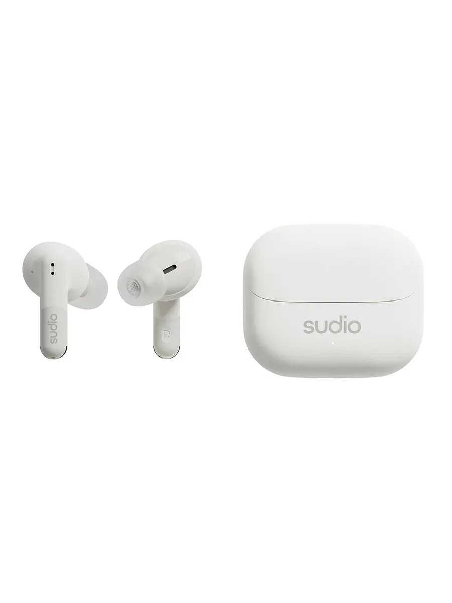 Беспроводные наушники Sudio D1 Bluetooth Earbuds. Цвет: белый фотография 1