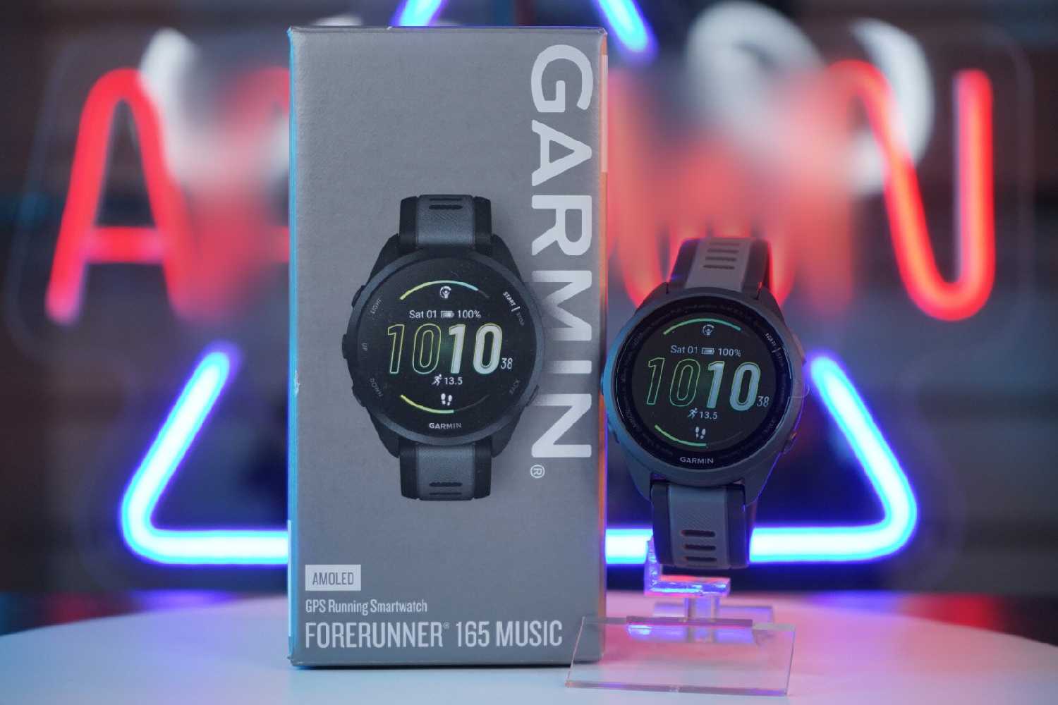 Умные часы Garmin ForeRunner 165 Music (010-02863-31) фотография 14