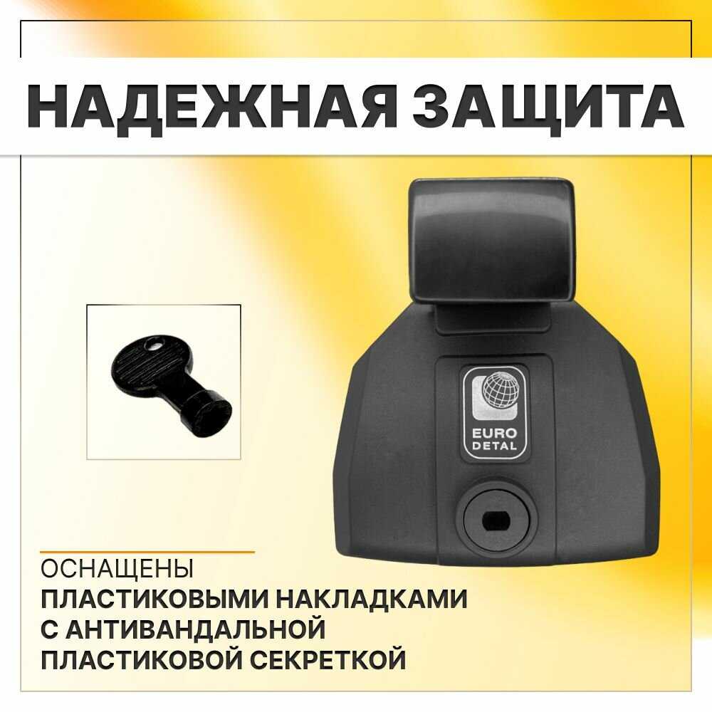 Багажник на рейлинги Lada Largus Багажник на крышу с квадратными поперечинами фотография 22