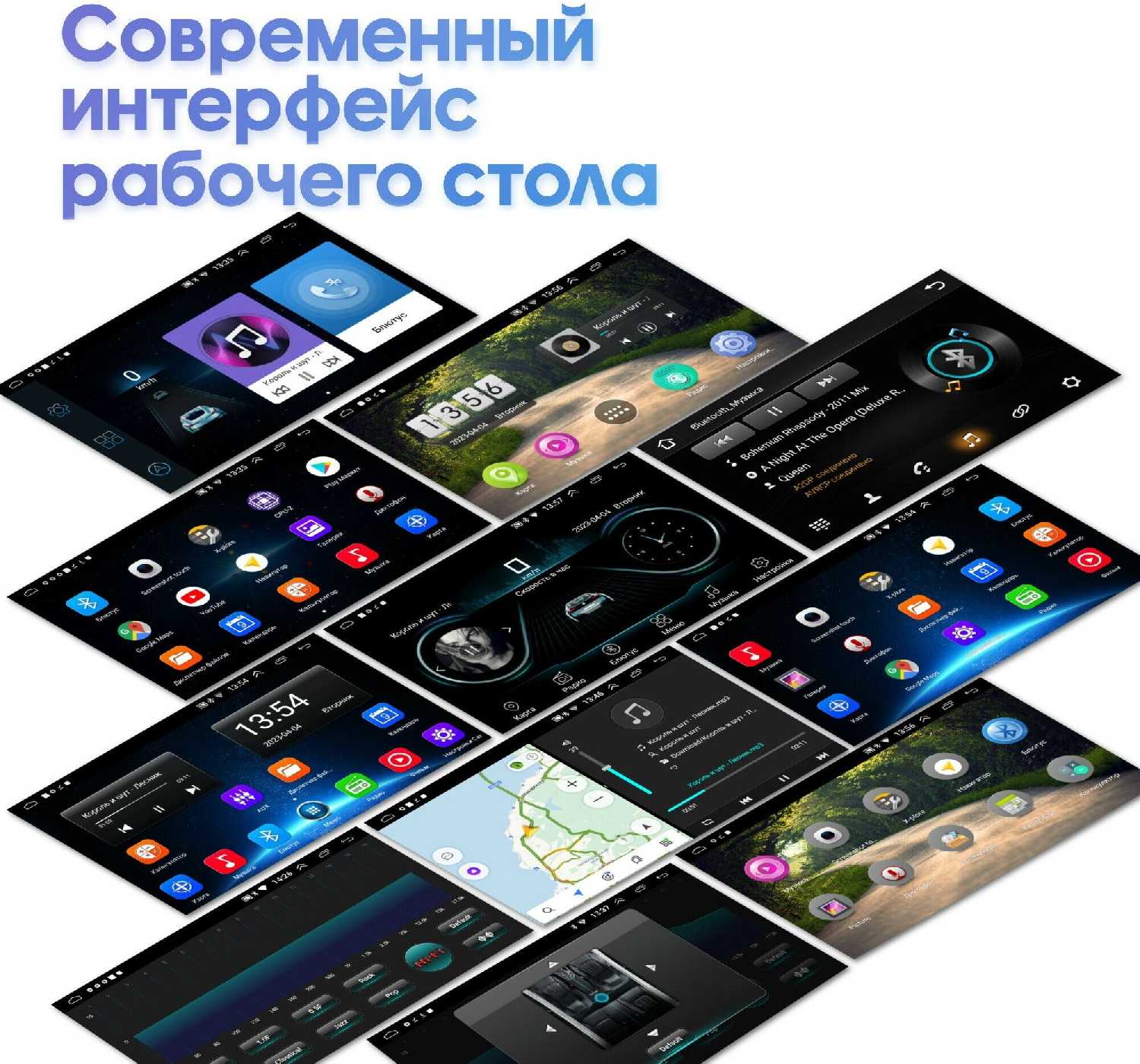 Штатная магнитола Wide Media Лада Ларгус (2012 - 2021) фотография 4