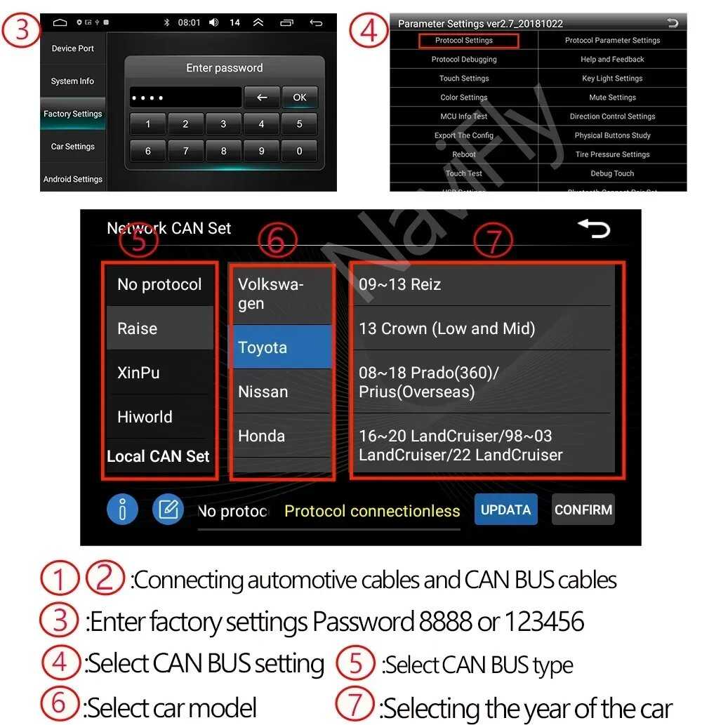Автомагнитола Mercedes Benz Android (W211) фотография 21
