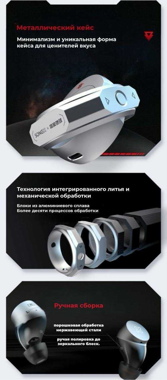Наушники беспроводные SongX Блуждающая Земля фотография 3