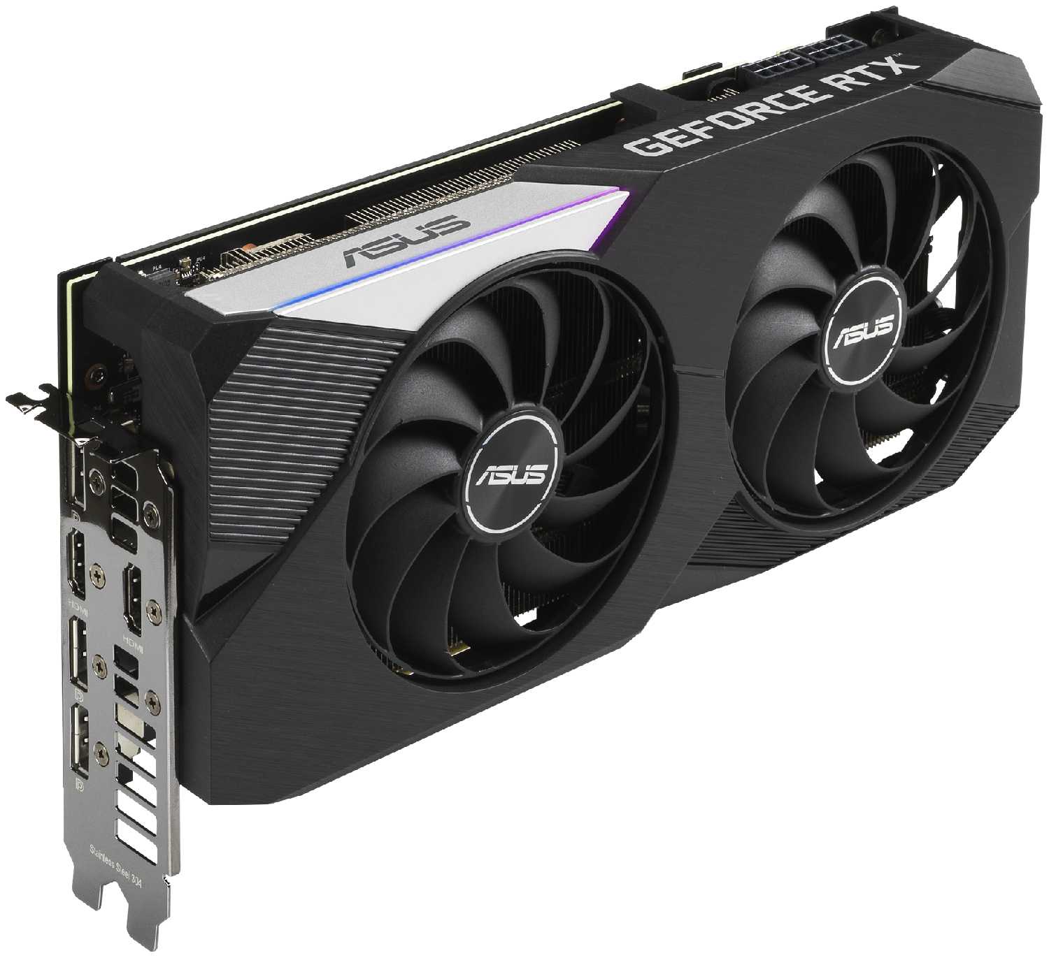 Видеокарта ASUS GeForce RTX 3070 DUAL V2 OC 8GB, DUAL-RTX3070-O8G-V2 фотография 5