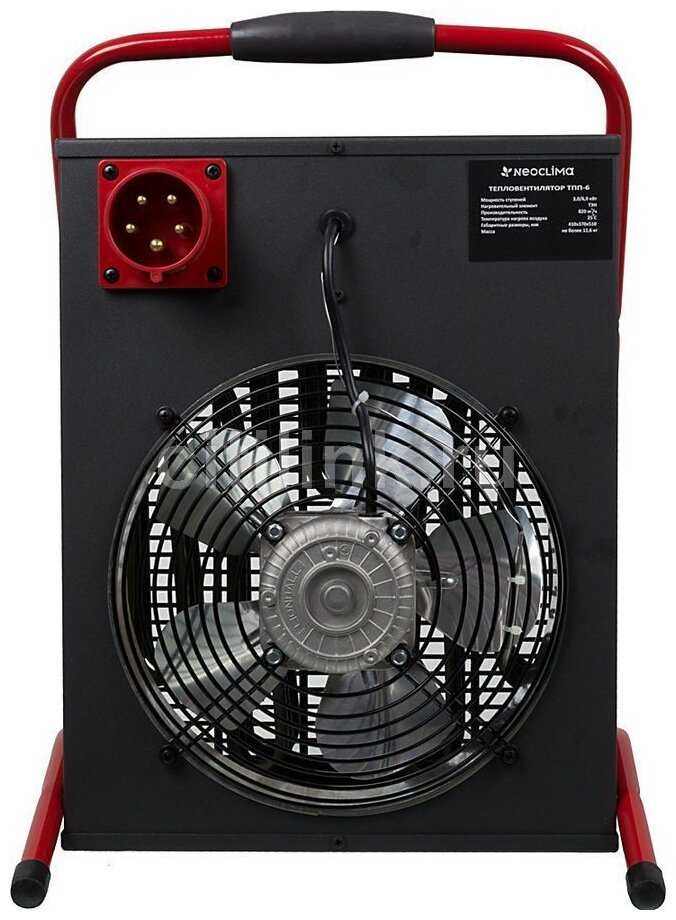 Электрическая тепловая пушка NeoClima ТПП-6 фотография 4