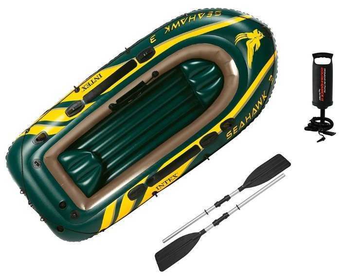 Надувная лодка Intex Seahawk-3 Set (68380) фотография 1