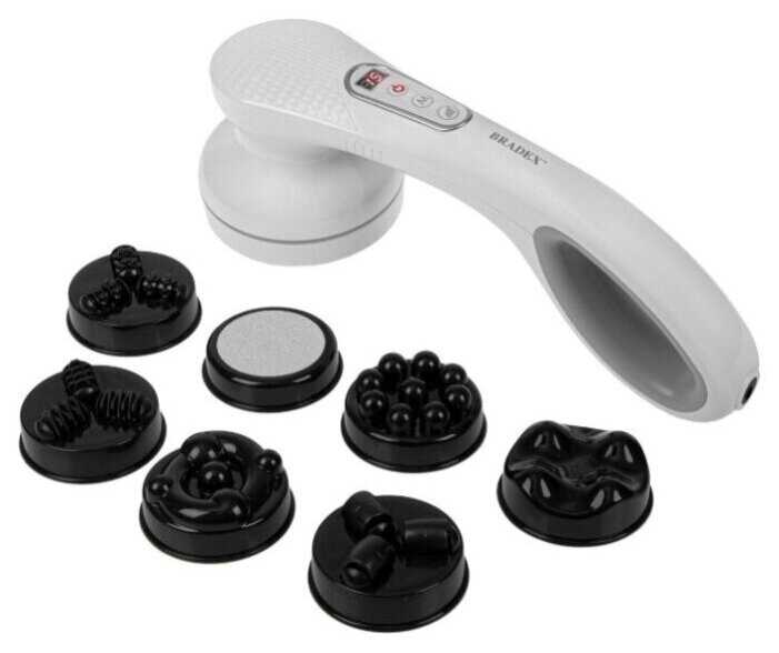 Массажер для тела электрический беспроводной ручной Bradex с функцией Тай Чи и Шиацу массажа 5 режимов фотография 2