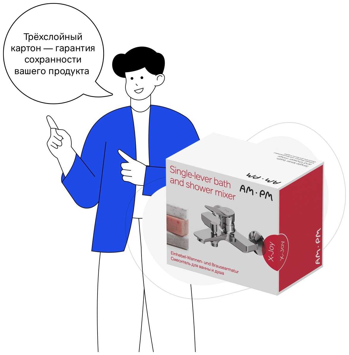 Смеситель Am.Pm F85A10000 фотография 7