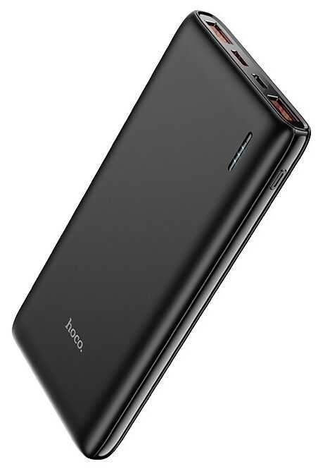 Портативный аккумулятор HOCO J80 Premium 22.5W, 3A, 10000 мА⋅ч, черный, светодиодный индикатор фотография 4
